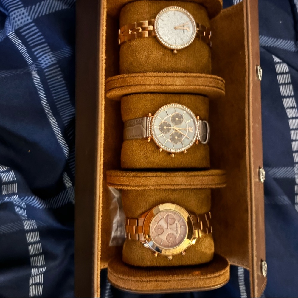 Swarovski Rose Gold and Silver Women's Watches